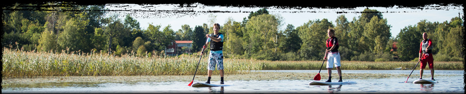 Paddelbrädor Stand-Up Paddle Board Kurser Yoga Fitness Crossfit