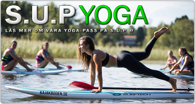 Nybörjarkurs i SUP Yoga Kajakboden
